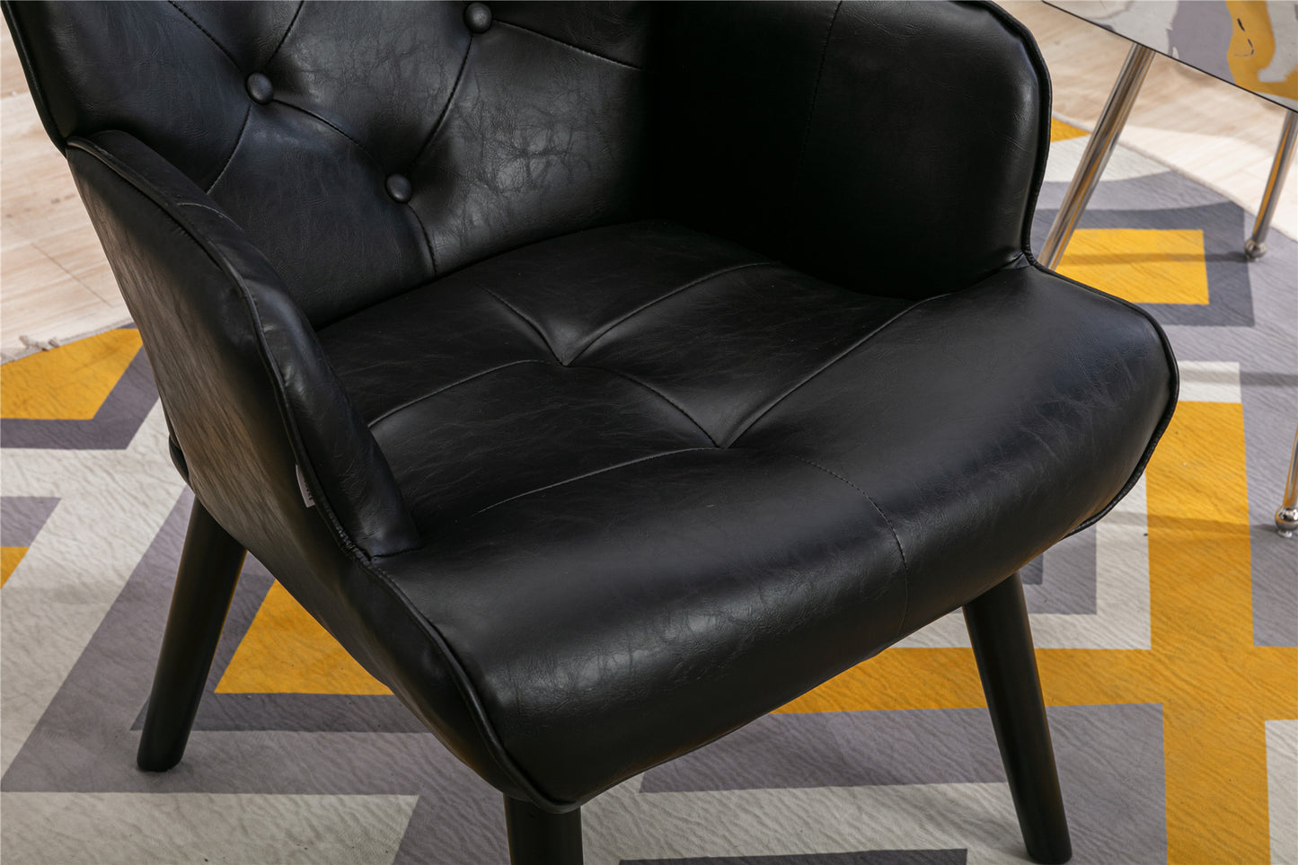 The Harrison: Leisure Accent Chair (Black)