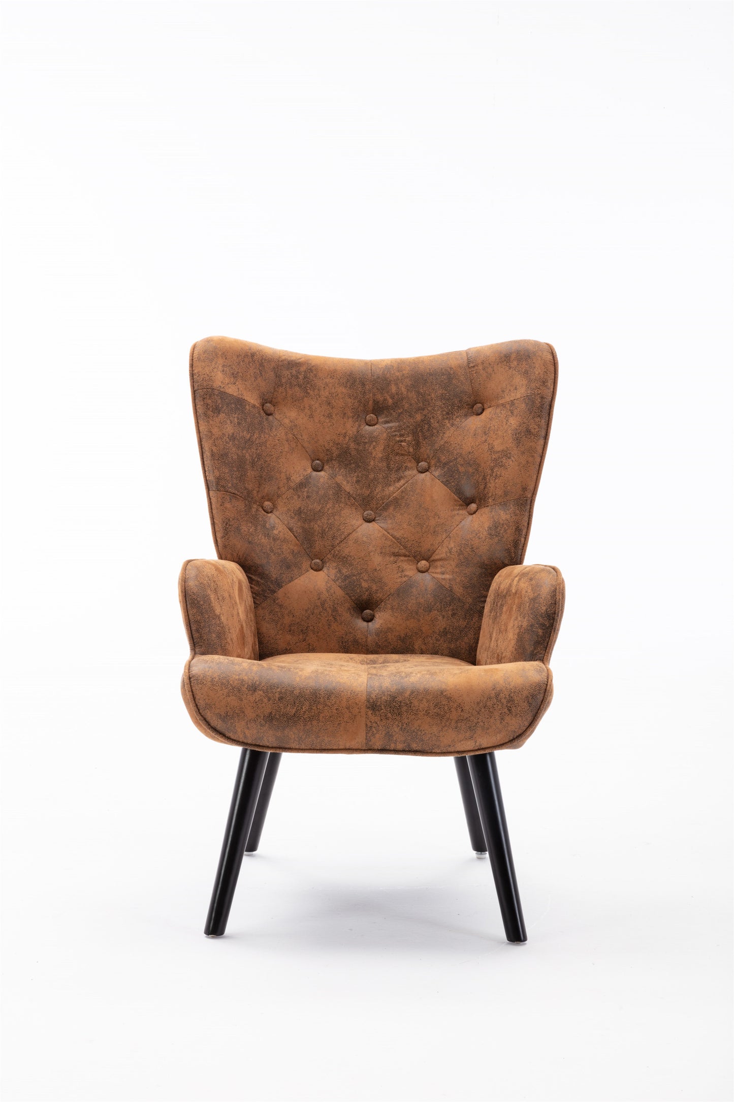 The Maxwell: Microfiber Accent Chair (Coffee)